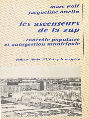cover image of Les ascenseurs de la ZUP